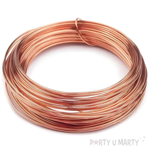 drucik florystyczny premium miedziany stoklasa 0 8 mm 10 m