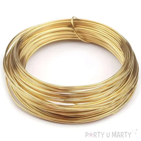 drucik florystyczny premium zloty stoklasa 0 5 mm 10 m