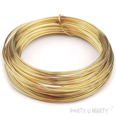 drucik florystyczny premium zloty stoklasa 0 8 mm 10 m