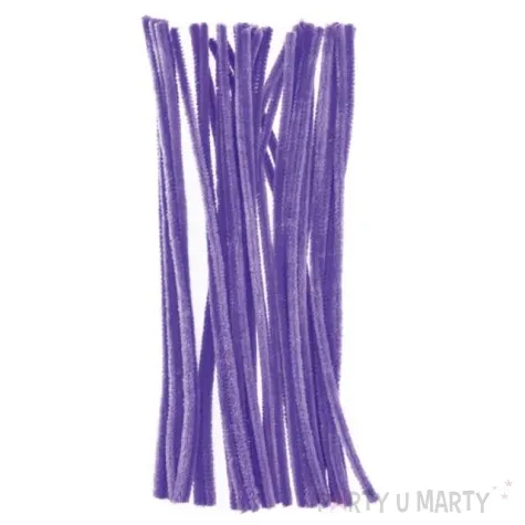 druciki kreatywne wyciory fioletowe brewis 30 cm 40 szt