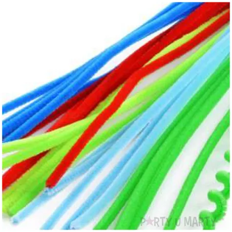 druciki kreatywne wyciory mix pastelowy arpex 30 cm 25 szt