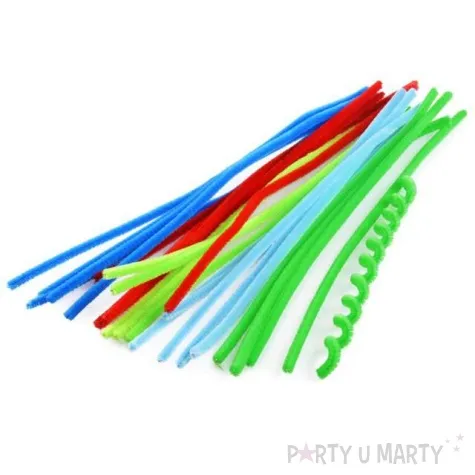 druciki kreatywne wyciory mix pastelowy arpex 30 cm 25 szt