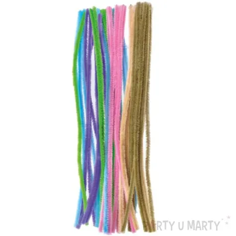 druciki kreatywne wyciory pastel mix 30 cm 40 szt