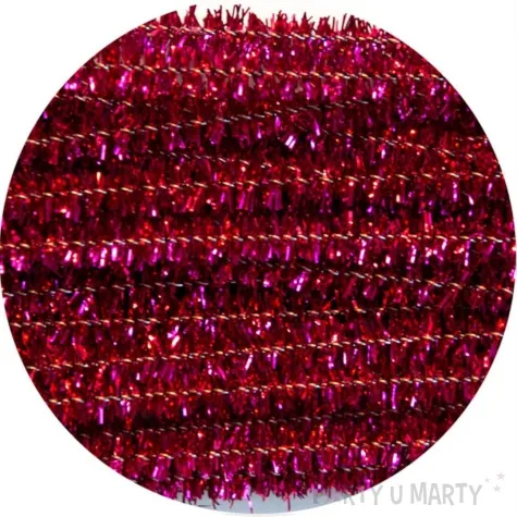 druciki kreatywne wyciory perlowe rozowy ciemny aliga 30 cm 40 szt