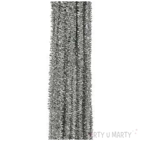 druciki kreatywne wyciory srebrne titanum 30 cm 30 szt