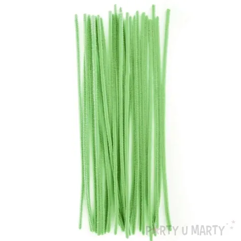 druciki kreatywne wyciory zielony titanum 30 cm 40 szt