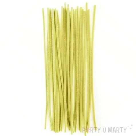 druciki kreatywne wyciory zolty titanum 30 cm 40 szt