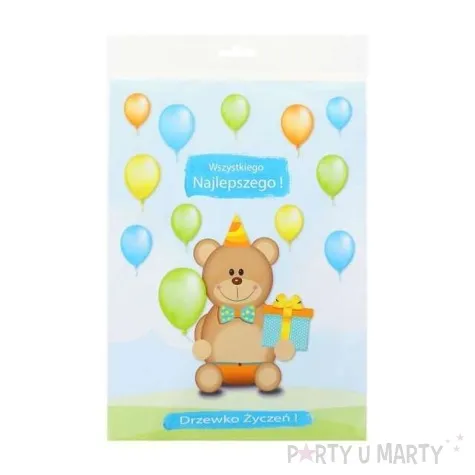 drzewko zyczen moje 1 urodziny godan niebieskie