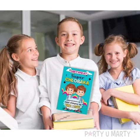 dyplom chlopaki sa the best a5