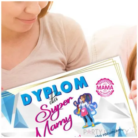 dyplom foto dla super mamy a5