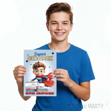 dyplom super chlopak bohater a5