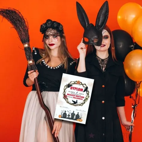 dyplom za najlepszy kostium uniwersalny a5