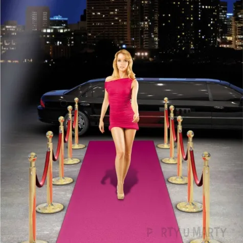 dywanik party hollywood rozowy folat 450 x 50 cm