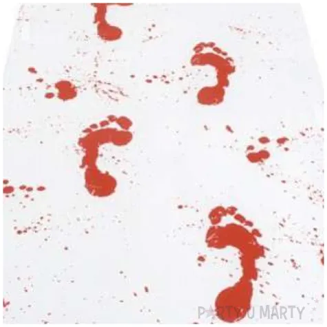 dywanik party krwawe slady boland 450 x 60 cm