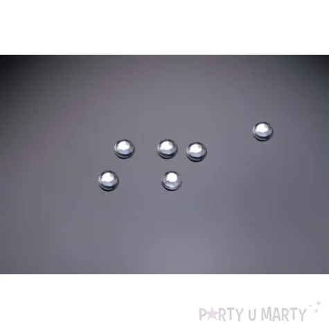 dzety okragle srebrny 3 mm 1 op