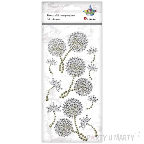 dzety samoprzylepne dmuchawce zloty titanum 10 szt