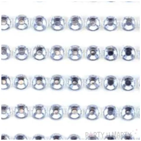 dzety samoprzylepne krysztalki 3d 4mm srebrne brewis