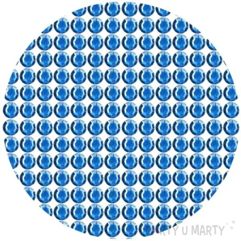 dzety samoprzylepne krysztalki 3d 6mm niebieskie brewis