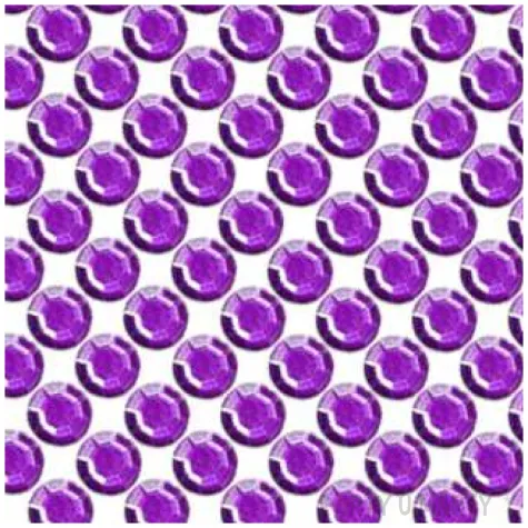 dzety samoprzylepne krysztalki 3d 8mm fioletowe brewis