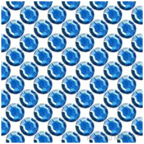 dzety samoprzylepne krysztalki 3d 8mm niebieskie brewis