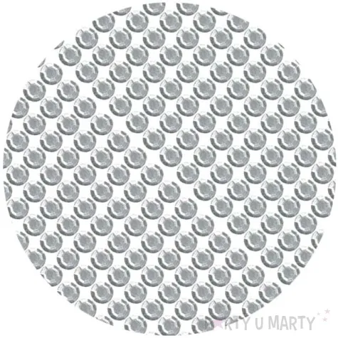 dzety samoprzylepne krysztalki 3d 8mm srebrne brewis