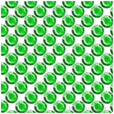 dzety samoprzylepne krysztalki 3d 8mm zielone brewis