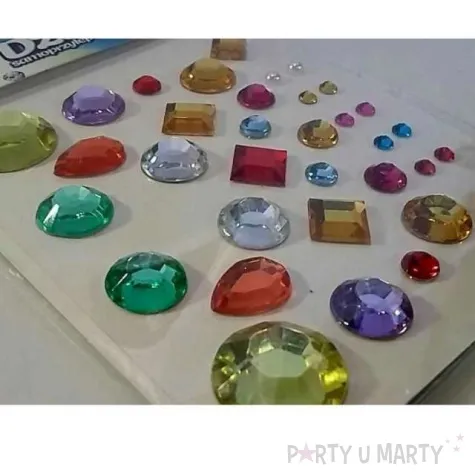 dzety samoprzylepne krysztalki 3d karo mix brewis