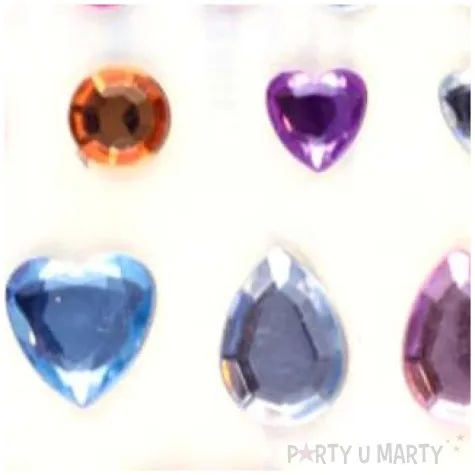 dzety samoprzylepne krysztalki 3d lezki mix brewis