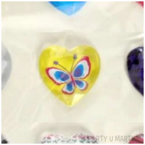 dzety samoprzylepne krysztalki 3d serca mix brewis