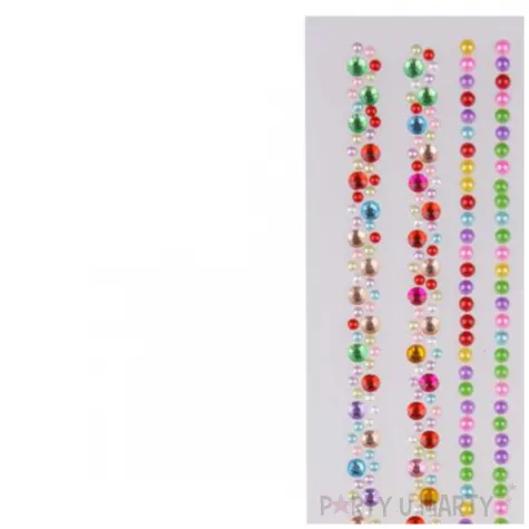 dzety samoprzylepne krysztalki i polperly paski mix arpex 3 11 mm 7 szt