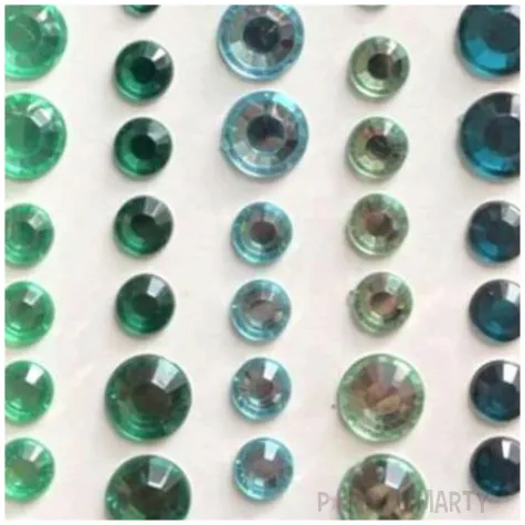 dzety samoprzylepne krysztalki lodowy mix brewis 5 10 mm 60 szt