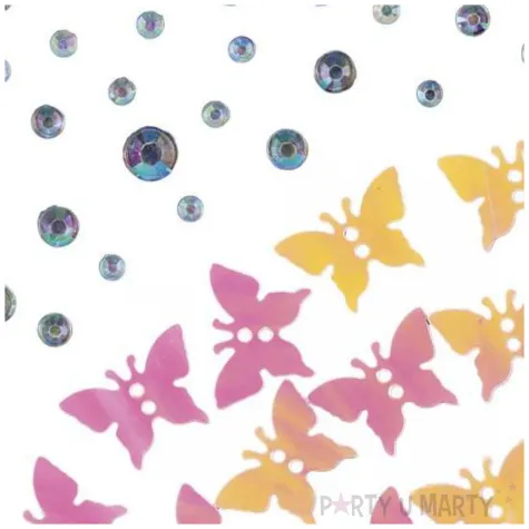 dzety samoprzylepne krysztalki motyle zestaw kreatywny do dekorowania diy 64 szt