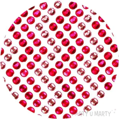 dzety samoprzylepne krysztalki rozowy mix 138 szt titanum