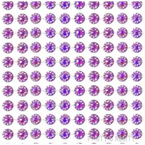 dzety samoprzylepne krysztaly fioletowe 4 mm titanum 738 szt