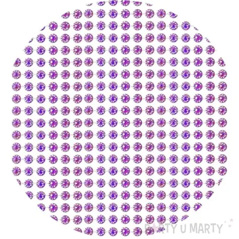 dzety samoprzylepne krysztaly fioletowe 4 mm titanum 738 szt