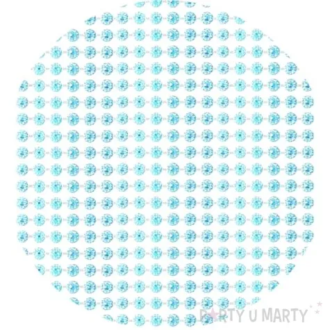 dzety samoprzylepne krysztaly niebieskie 4 mm titanum 738 szt