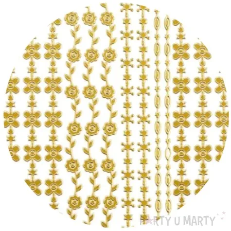 dzety samoprzylepne naklejki krysztalki mix 2 zlote brewis