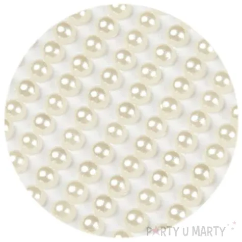 dzety samoprzylepne perelki kremowe 6 mm 260 szt