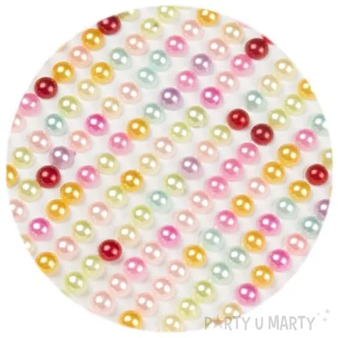 dzety samoprzylepne perelki mix 3 mm 750 szt