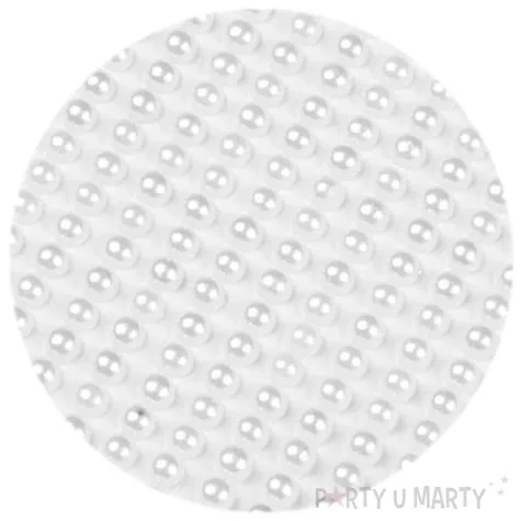 dzety samoprzylepne perelki perlowe 3 mm 750 szt