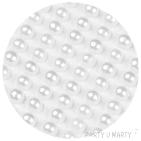 dzety samoprzylepne perelki perlowe 8 mm 130 szt