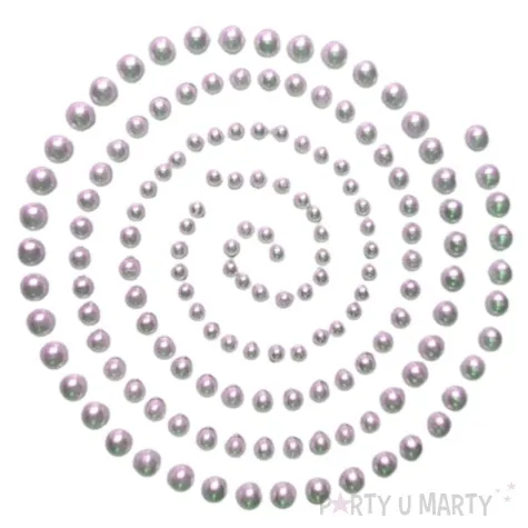 dzety samoprzylepne perelki rozowy brewis