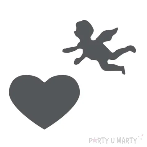 dziurkacz kreatywny aniol i serce titanum 2 szt 18mm