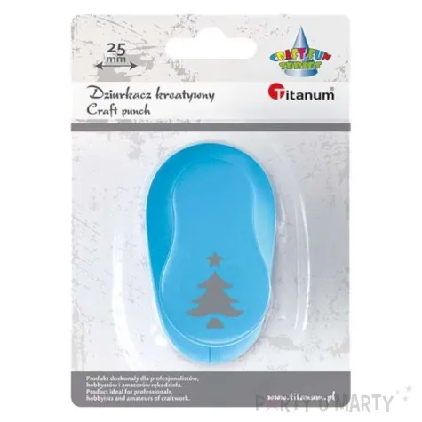dziurkacz kreatywny choinka mix titanum