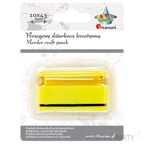 dziurkacz kreatywny falbanka titanum 43mm