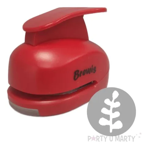 dziurkacz kreatywny galazka bazie czerwony brewis 3 8 cm