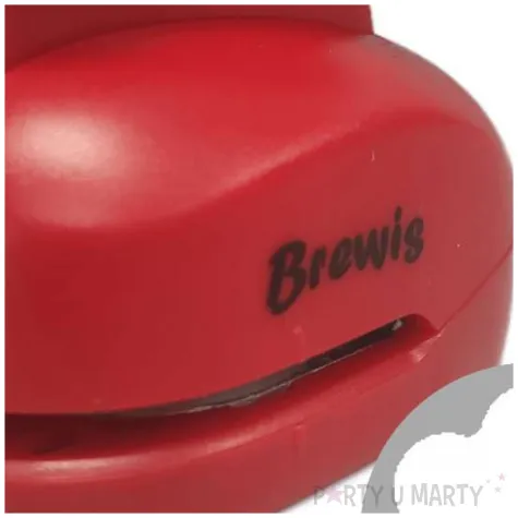 dziurkacz kreatywny kwiat fiolek czerwony brewis 3 8 cm