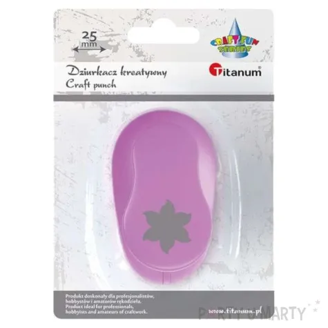 dziurkacz kreatywny kwiat mix titanum