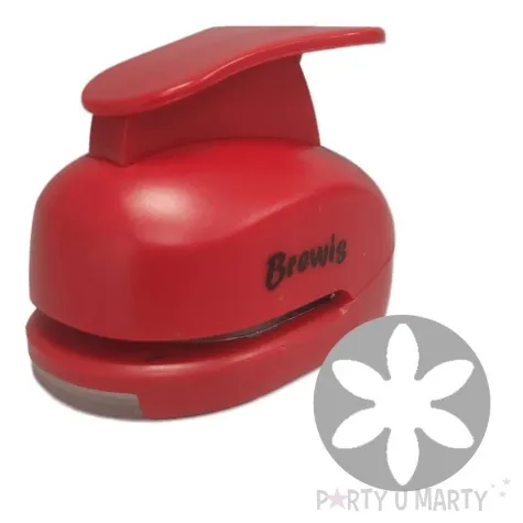 dziurkacz kreatywny kwiat narcyz czerwony brewis 5 cm