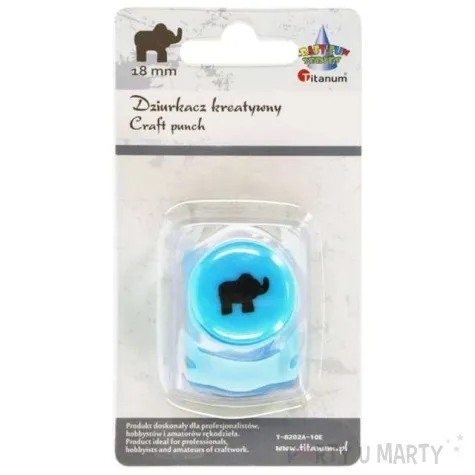 dziurkacz kreatywny slon titanum 18 mm